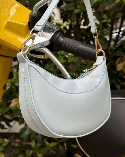 JELENA MINI HAND BAG WITH DOUBLE STITCH DETAIL