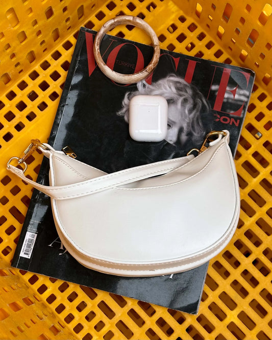 JELENA MINI HAND BAG WITH DOUBLE STITCH DETAIL